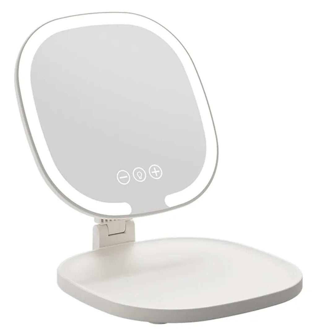 Espejo Luz Led Plegable Portatil